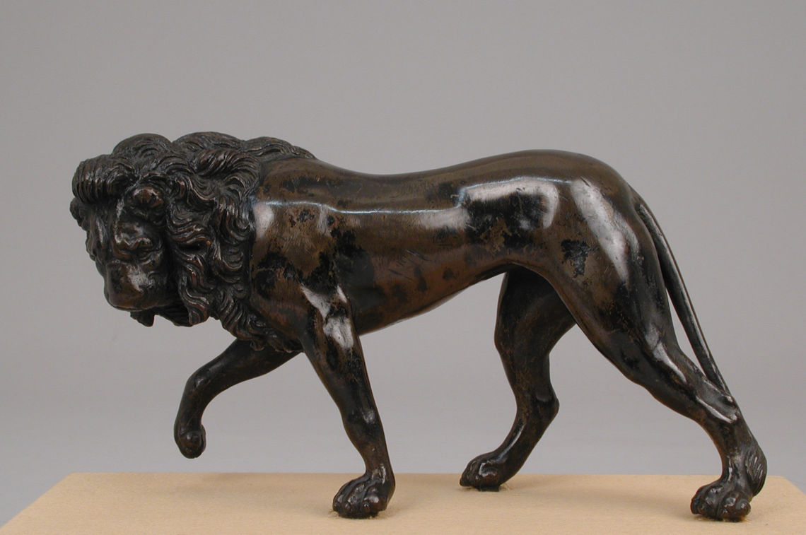 walking lion early 17th century