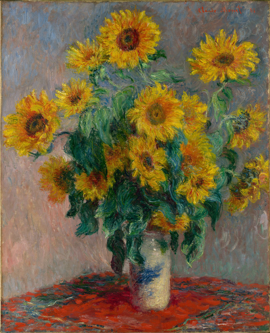 bouquet of sunflowers 1881