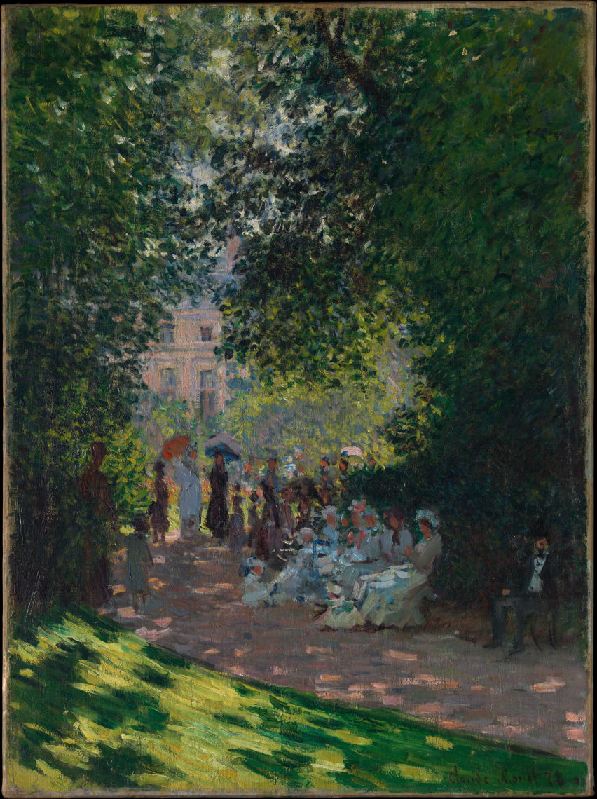 the parc monceau 1878