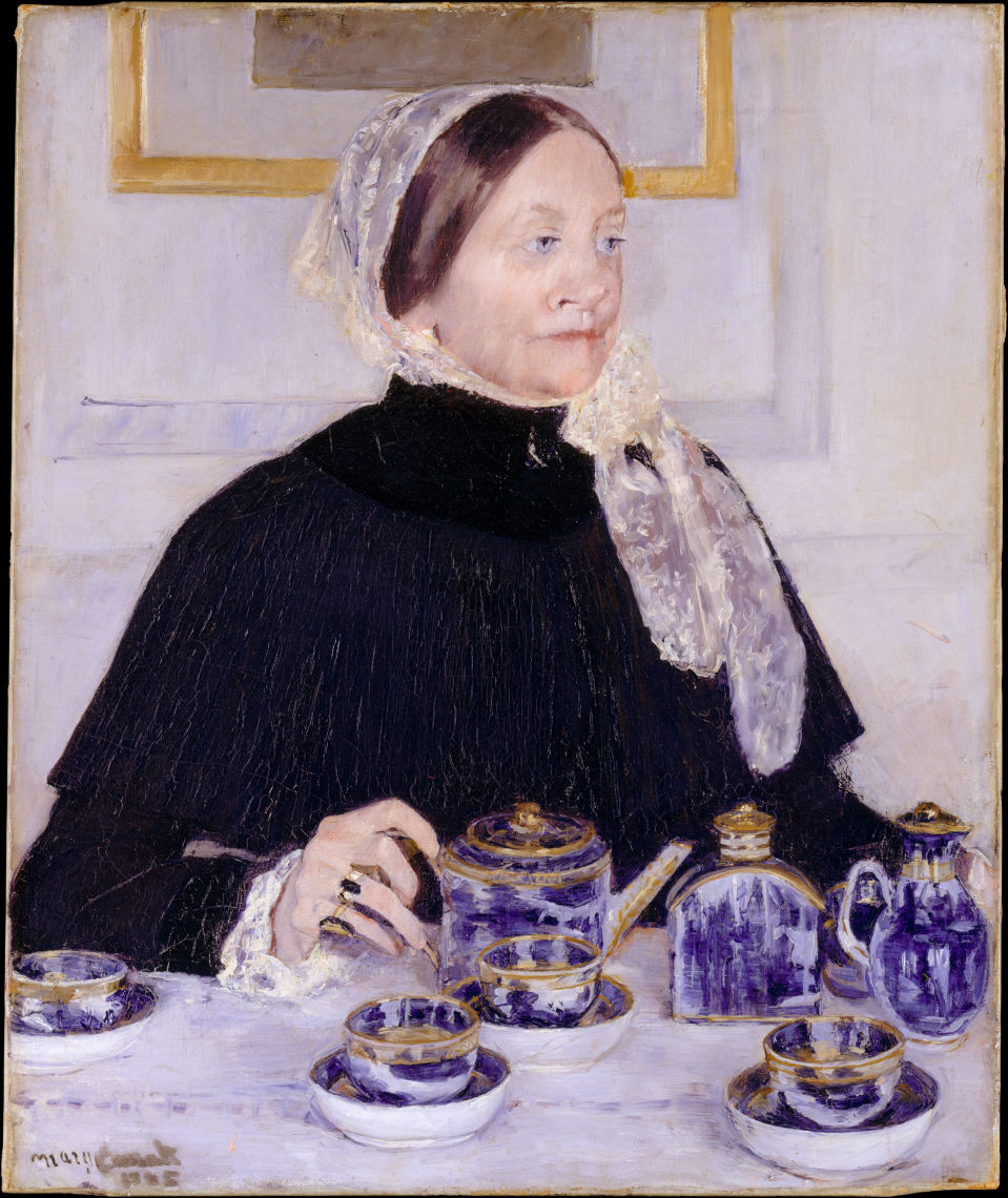 lady at the tea table 1883 85