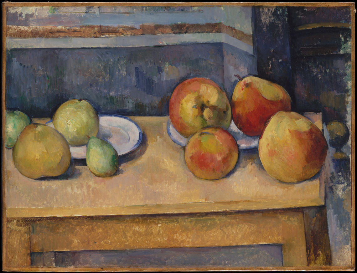 still life with apples and pears ca 1891 92