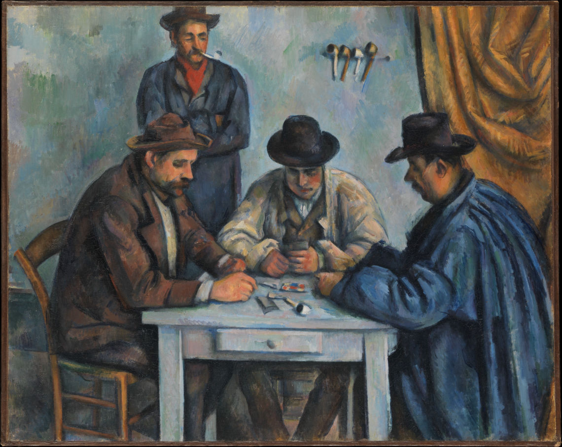the card players 1890 92